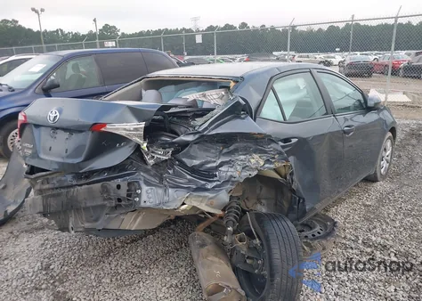 2016 Toyota Corolla Le из США, поврежденный, VIN 2T1BURHE9GC734461